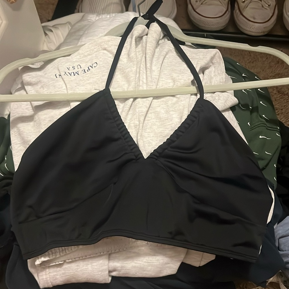 Black going out top very stretchy material